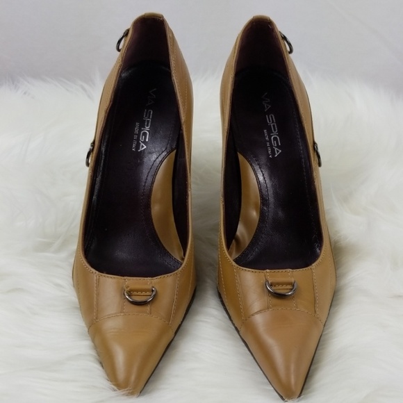 Via Spiga Shoes - Via Spiga Made in Italy Womens Heels Sz 8 Heel 3"